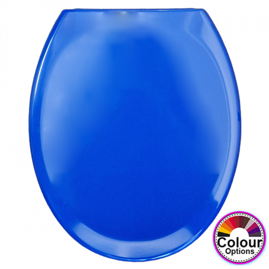 EuroShowers Rainbow Soft Close Toilet Seat & Cover Blue 84380