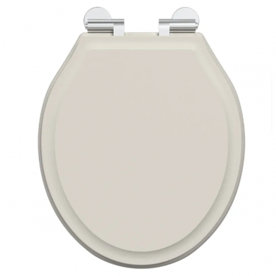 Tavistock Lansdown Soft Close Wooden Toilet Seat & Cover White DC4003-SF