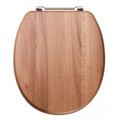 Eastbrook Sherwood Standard Close Toilet Seat & Cover Light Walnut 34.10904