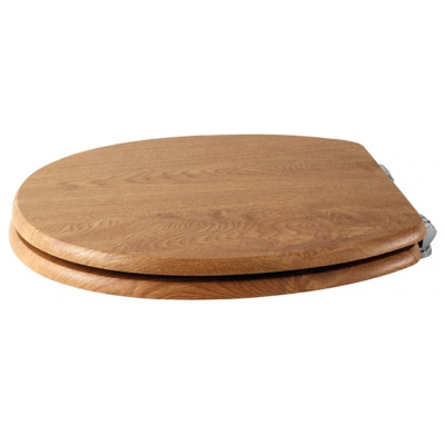 Eastbrook Sherwood Standard Close Toilet Seat & Cover Natural Oak 34.1093