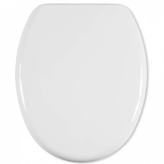 B&Q Cooke & Lewis Perdita Standard Close Toilet Seat & Cover White PQHA2430