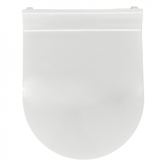 GSI Kube Slim Soft Close Quick Release Toilet Seat & Cove White MS86CSN11