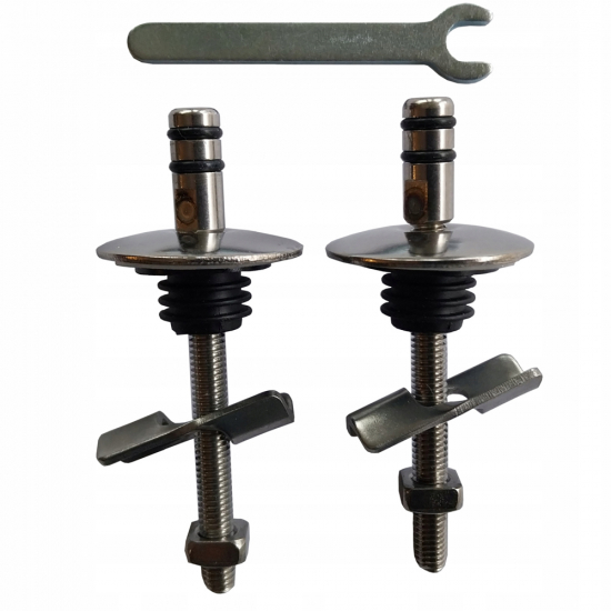 Cersanit Metropolitan Soft Close Toilet Seat Hinges and Fixings Set K99-0239
