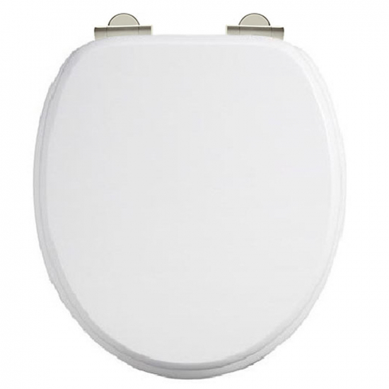 Burlington Carbamide Standard Close Toilet Seat & Cover White S13