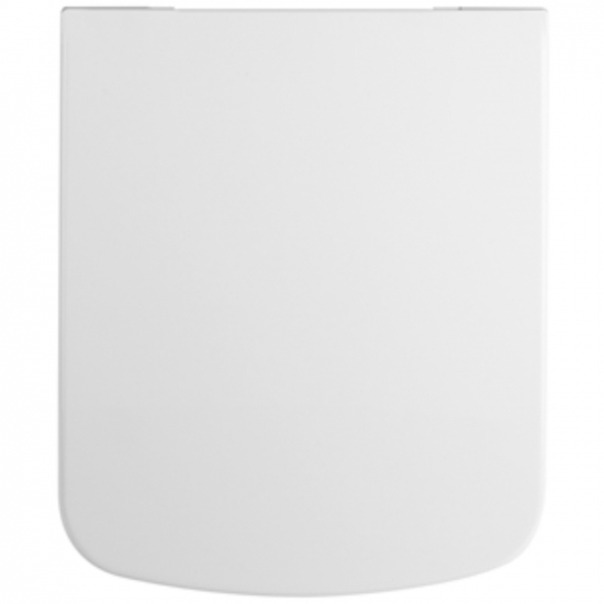 Nuie Ambrose Compact Soft Close Toilet Seat & Cover White NCB699