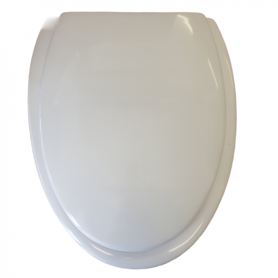 Sottini Cresta Toilet Seat & Cover (Original) White WITHOUT HINGES - K701801-NOHINGES