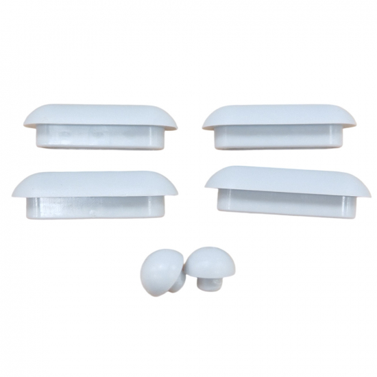 Saneux I-Line II Toilet Seat & Cover Buffer Set Grey SP.IL.002