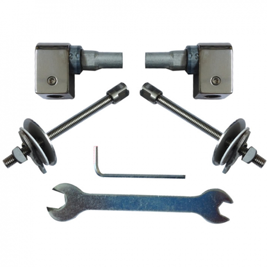 Sottini Celano/Anapo Soft Close Horizon Toilet Seat Hinge Set Stainless Steel J4885BJ