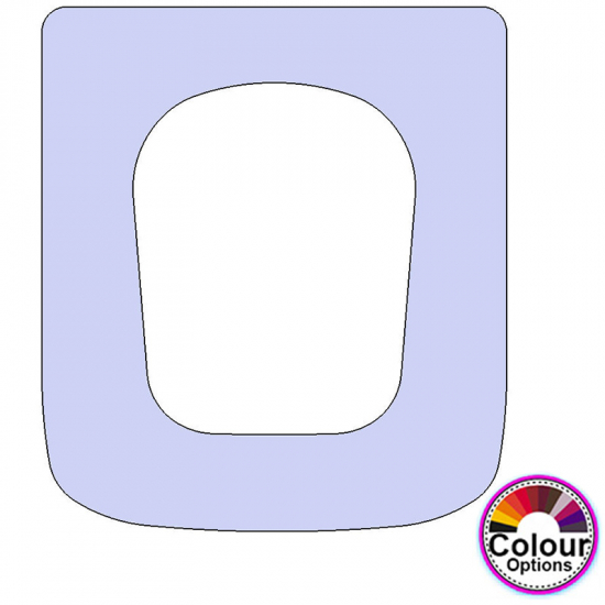 Duravit Pura Vida Soft Close Bespoke Made Replacement Toilet Seat & Cover Lacquered Wood CHSC-DUR-PUR