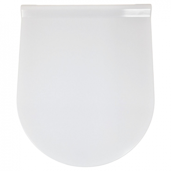 Alice Ceramica Unica Standard Close Thin Toilet Seat & Cover White MC2201E