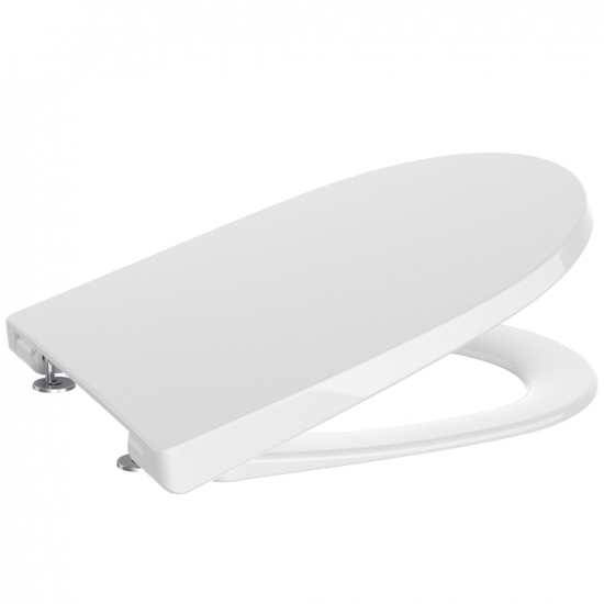 Roca Ona Compact Standard Close Toilet Seat & Cover White A801E20002