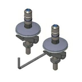 Laufen Palace Toilet Seat Hinge Set H8917090000001 - 8.9170.9