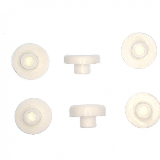 Pozzi Ginori 500 Toilet Seat and Cover Buffer Set White 41981000