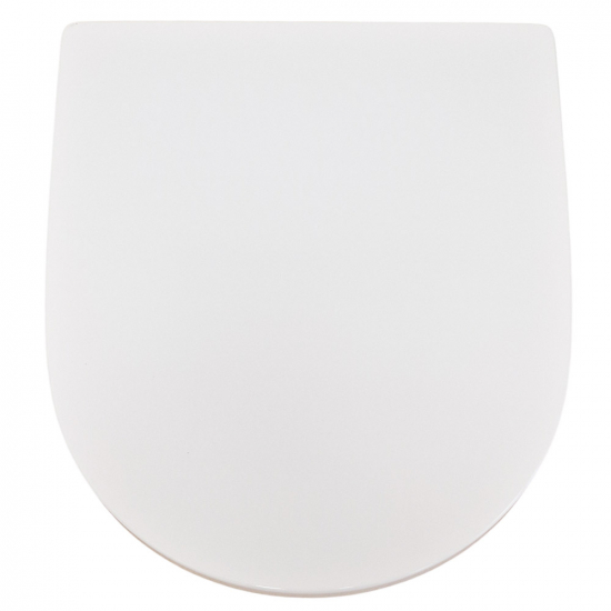 Roca Ona Compact Supralit Soft Close Quick Release Toilet Seat & Cover White A801E22001