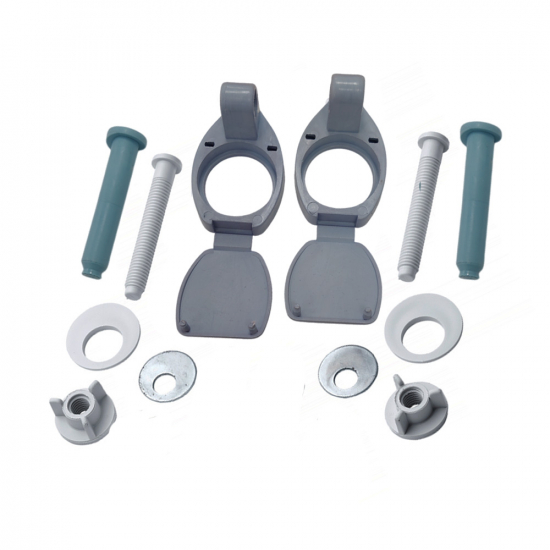 Armitage Shanks Orion Toilet Seat Hinge Set Bottom Fix Blue S82167-BLU