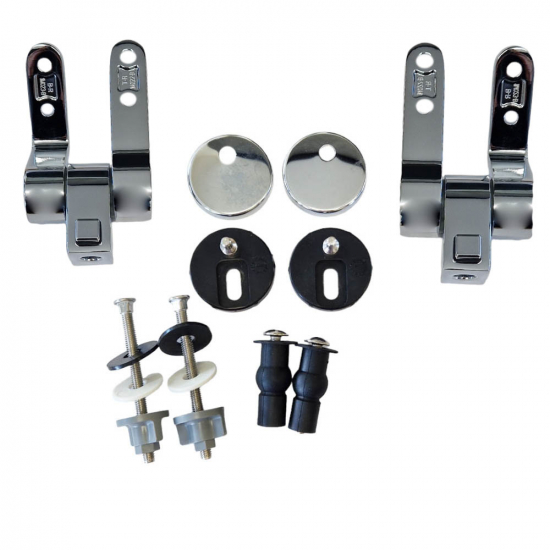 Choice Adjustable Universal Soft-Close Hinge with Quick Release Chrome CH-SOFT-HINGE