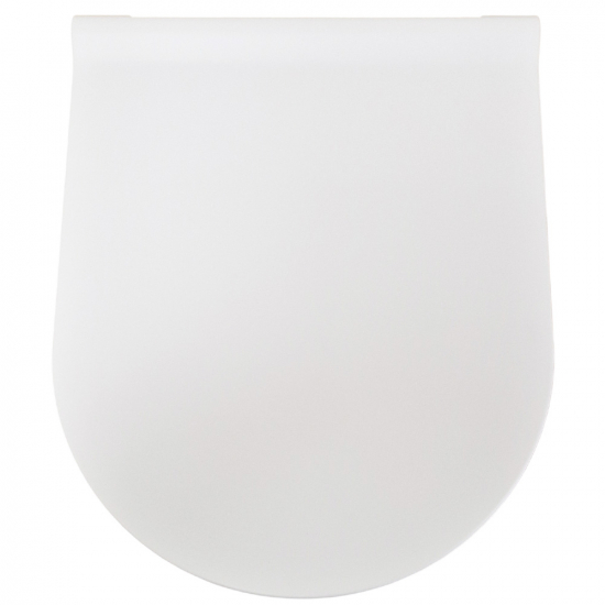 BagnoDesign Koy Slim Soft Close Toilet Seat & Cover Matt White BDS-ORO-330S-C-MW