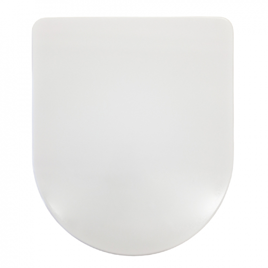 Bathstore Falcon Short Soft Close Quick Release Toilet Seat and Cover White CH.506315
