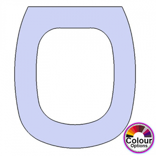 Cersanit Facile Standard Close Replacement Toilet Seat & Cover Lacquered Wood CH-CER-FAC