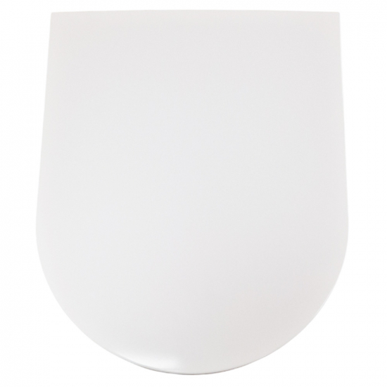 Olympia Milady Thin Soft Close Quick Release Toilet Seat & Cover White CH.506379