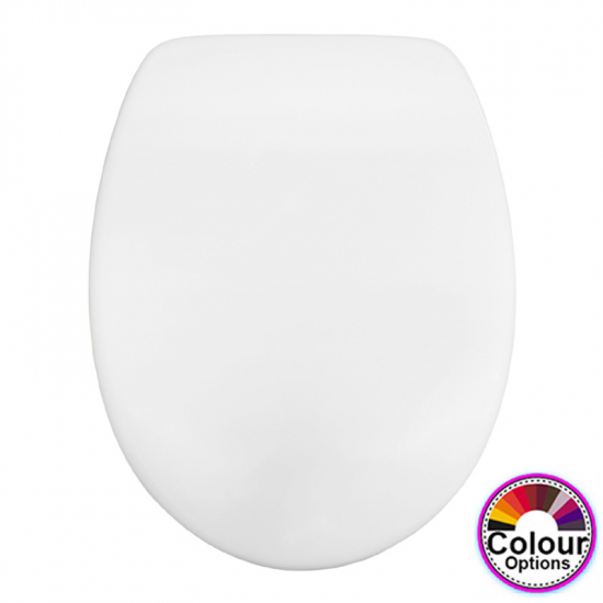 Pressalit T 2 Standard Close Bottom Fixing Toilet Seat & Cover White 316000-B13999