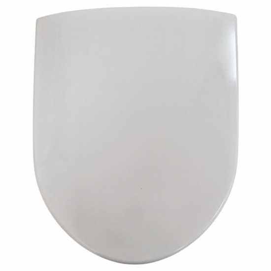 B&Q Cooke & Lewis Luciana Soft Close Original Toilet Seat & Cover White PQCS1308