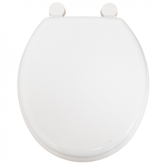 Bemis Austin Standard Close Toilet Seat & Cover White 7500AR000
