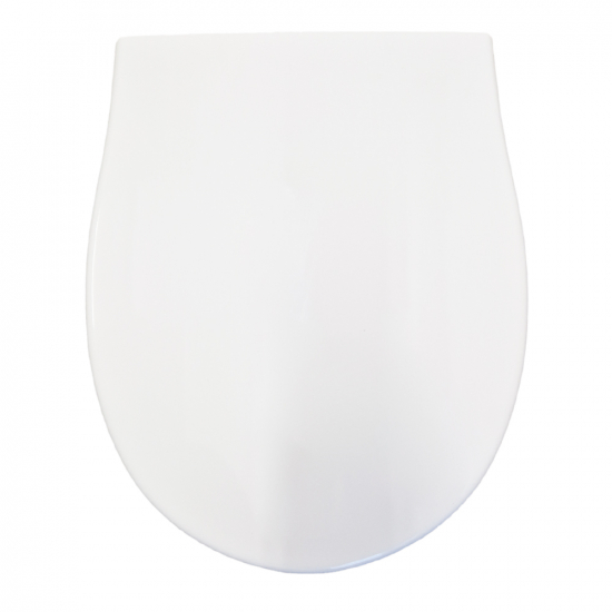 Sottini Secrets Bodoni Standard Close Toilet Seat & Cover White E307901