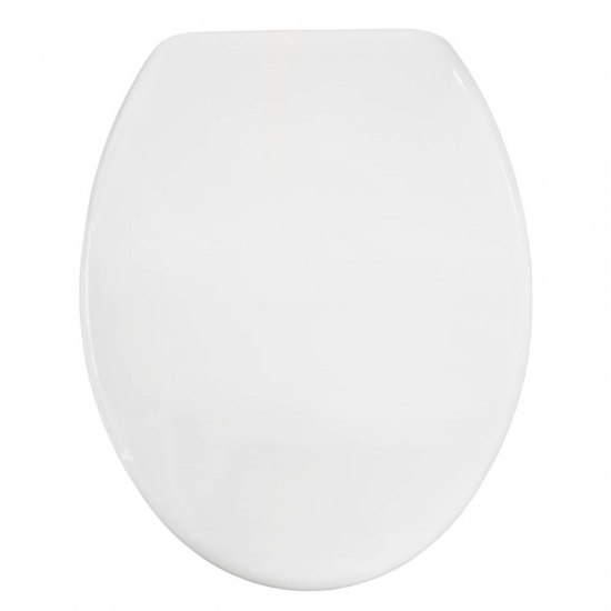 G.S.I. Clizia Nuovo Standard Close Toilet Seat & Cover Thermoset White S008T04