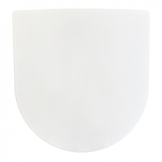 Porcelanosa Wall Soft Close Toilet Seat & Cover White 100041082
