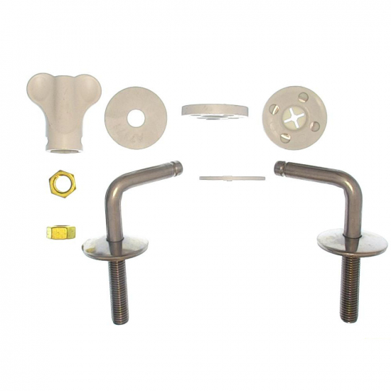 Villeroy & Boch Amica Standard Close Bottom Fix Toilet Seat Hinge Set 88500161