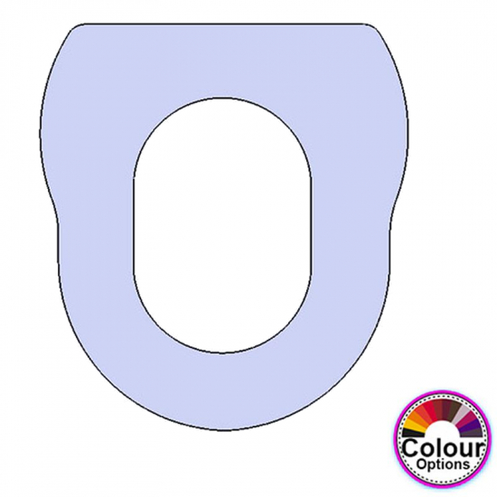Sanitana Colonial Standard Close Replacement Toilet Seat & Cover Lacquered Wood CH-SAN-COL