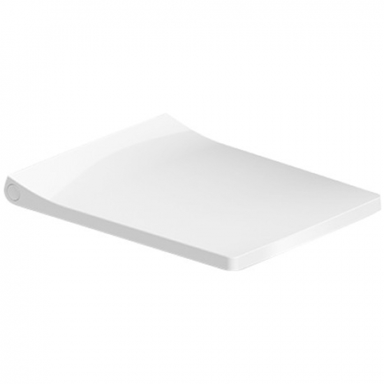 Duravit Viu Standard Close Quick Release Toilet Seat and Cover White 0021110000
