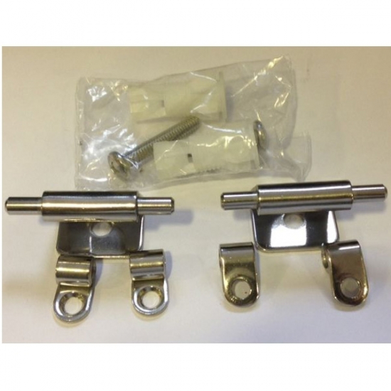 Gala Universal Standard Close Toilet Seat Hinge Set 5537000