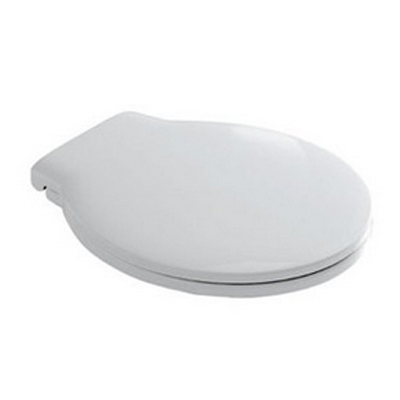 Galassia Ergo Soft Close WC Toilet Seat & Cover White 7115