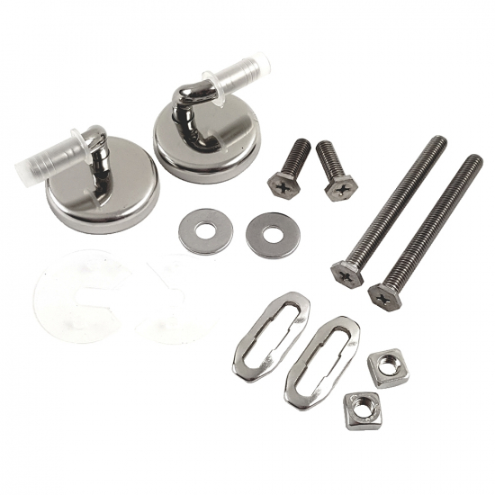 Galassia Arke Seat Hinges Chrome - 04020100