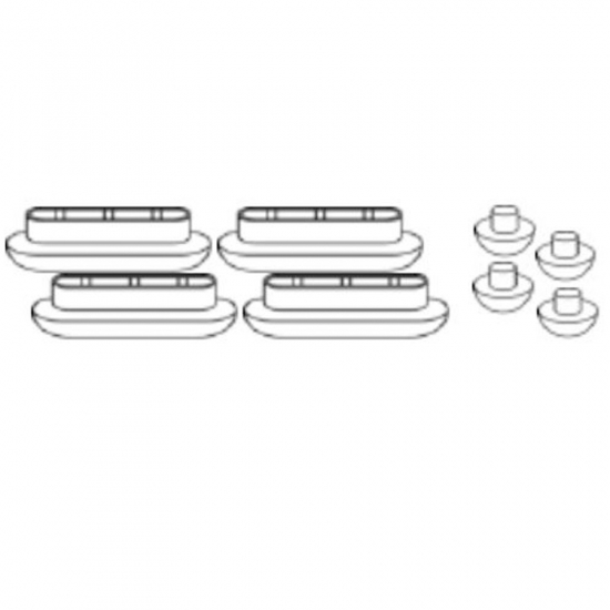 Haro Toilet Seat Buffers 404492