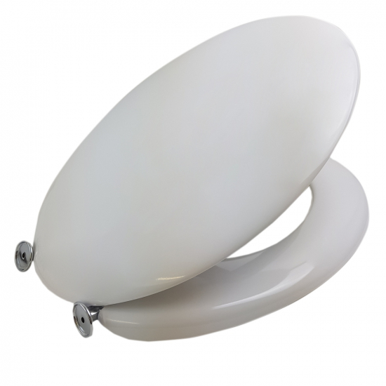 Hatria Sculture Standard Close Toilet Seat & Cover White 00Y0I501