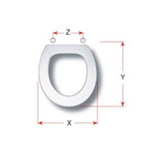 Olympia Aurelia 2 Replacement Toilet Seat Polyester Resin S324P02