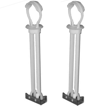 Pressalit Toggle Zip Fastening Set (Pair) A9173