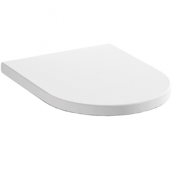 Pura Alma Soft Close Wrap-Over Slim Toilet Seat & Cover SSW10156SCQR