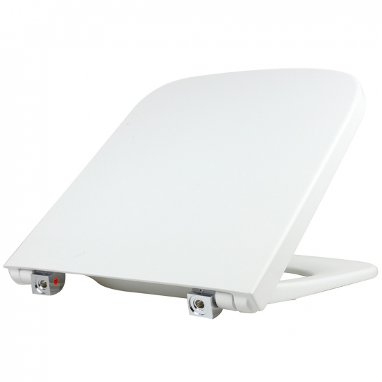 Roca Dama-N Compact Soft Close Toilet Seat & Cover White 80178C004