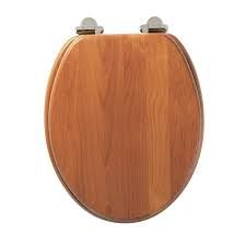 Roper Rhodes Traditional Soft Closing Antique Pine Toilet Seat and Cover Top Fixing 8081ASC-SF