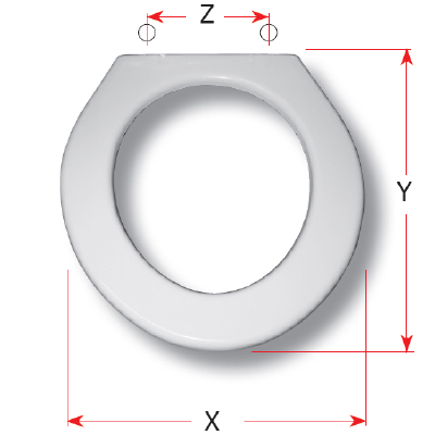 Sbordoni Ottocento Replacement Toilet Seat (Polyester Resin) S478A