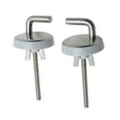 Shires Unison Toilet Seat Hinge Set Chrome UV049AA