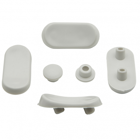 Sottini Twenty20 Toilet Seat & Cover Buffer Set White K794001