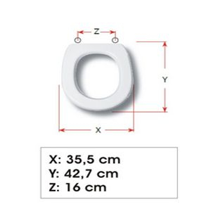 Vavid Nike Replacement Toilet Seat Polyester Resin S425P36