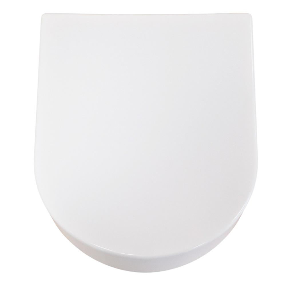 Qoo　0226 Roca Nexo Replacement Seat with Soft Close Hinges White 80164B004