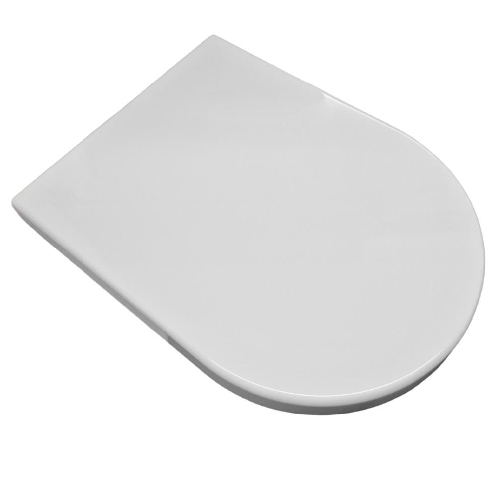 Duravit Starck 3 Elongated Soft-Close Toilet Seat & Cover White  
