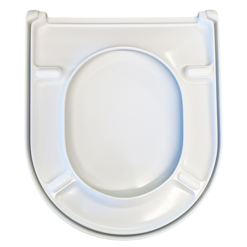 Duravit Starck 3 Standard Close Toilet Seat & Cover White 0063810000